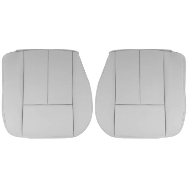buick-rainier-perforated-leather-2004-2007-gray-front-driver-and-passenger-bottoms-oem-replacement-seat-cover Buick Rainier 2004-2007 | Funda de asiento de recambio OEM
