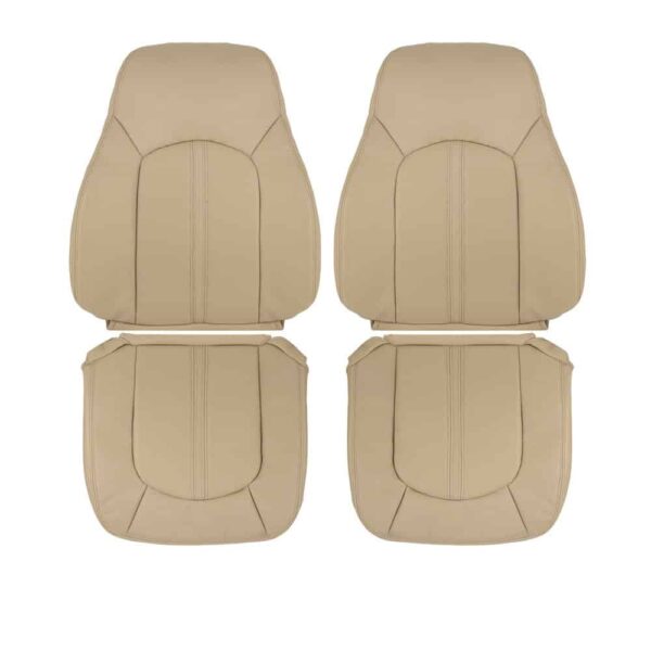 cadillac-cts-cuero-2008-2013-cashmere-asiento delantero de repuesto de oem para conductor y pasajero Cadillac CTS 2008-2013 | Funda de asiento de recambio OEM