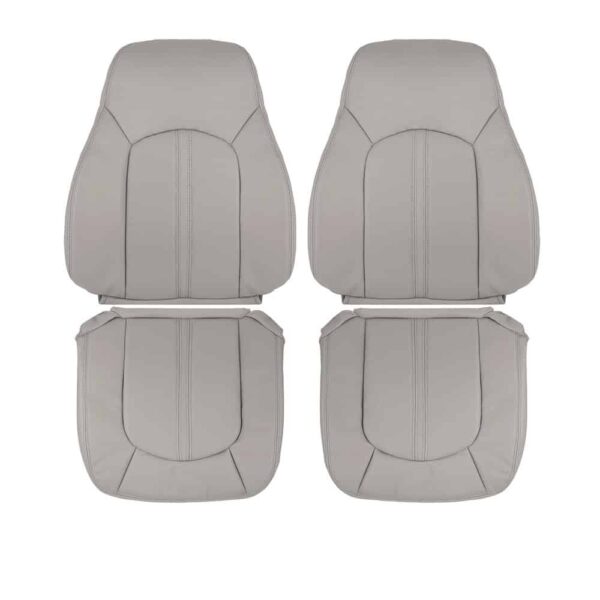 cadillac-cts-cuero-2008-2013-titanio-ligero-delantero-conductor-y-pasajero-tapa-y-fondo-oem-reemplazo-asiento-cubierta Cadillac CTS 2008-2013 | Funda de asiento de recambio OEM