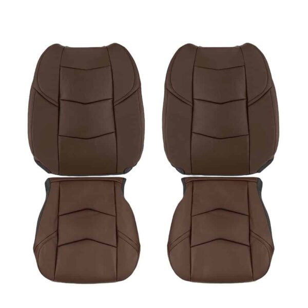 cadillac-escalade-perforated-leather-2015-2020-kona-brown-front-driver-and-passenger-top-and-bottom-oem-replacement-seat-cover Cadillac Escalade 2015-2020 | OEM-Replacement Seat Cover