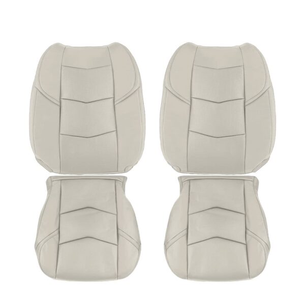 cadillac-escalade-perforated-leather-2015-2020-shale-front-driver-and-passenger-top-and-bottom-oem-replacement-seat-cover Cadillac Escalade 2015-2020 | OEM-Replacement Seat Cover