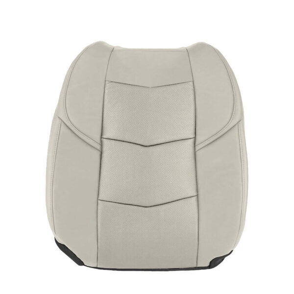 cadillac-escalade-perforated-leather-2015-2020-shale-front-passenger-top-oem-replacement-seat-cover-2 Cadillac Escalade 2015-2020 | OEM-Replacement Seat Cover
