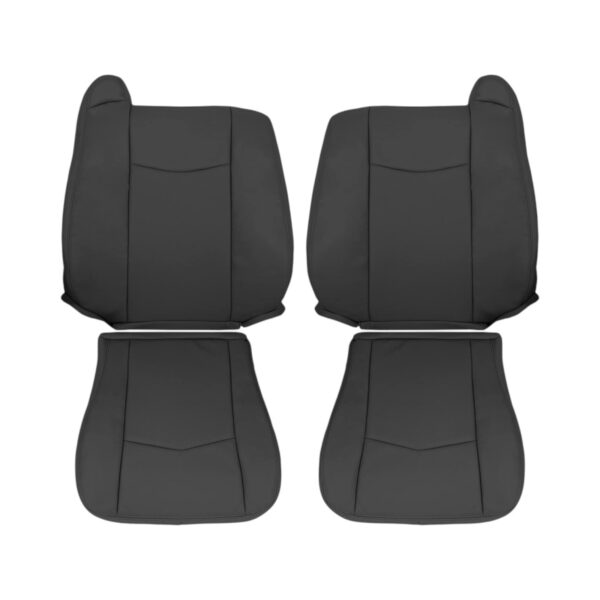 cadillac-srx-perforated-leather-2004-2009-ebony-negro-conductor-y-pasajero-top-y-fondo-oem-reemplazo-asiento-cubierta2 Cadillac SRX 2004-2009 | OEM-Reemplazo Funda de asiento