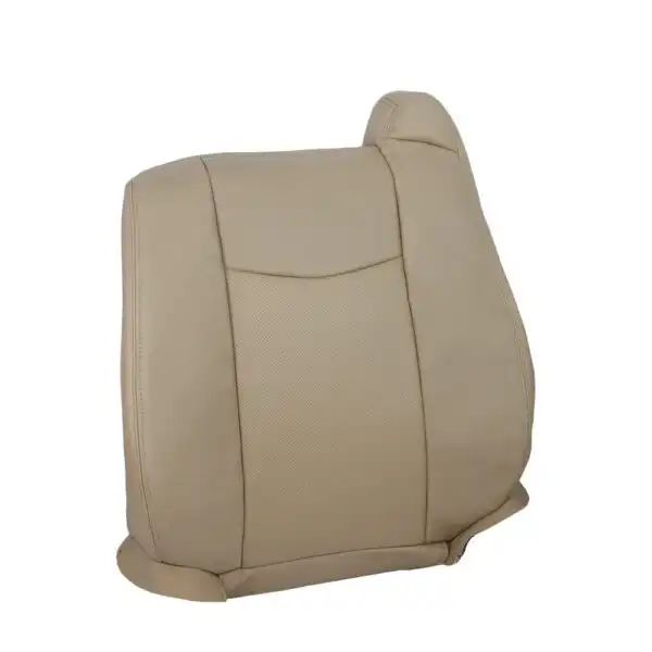 cadillac-srx-perforated-leather-2004-2009-light-cashmere-passenger-top-oem-replacement-seat-cover-1 Cadillac SRX 2004-2009 | OEM-Replacement Seat Cover