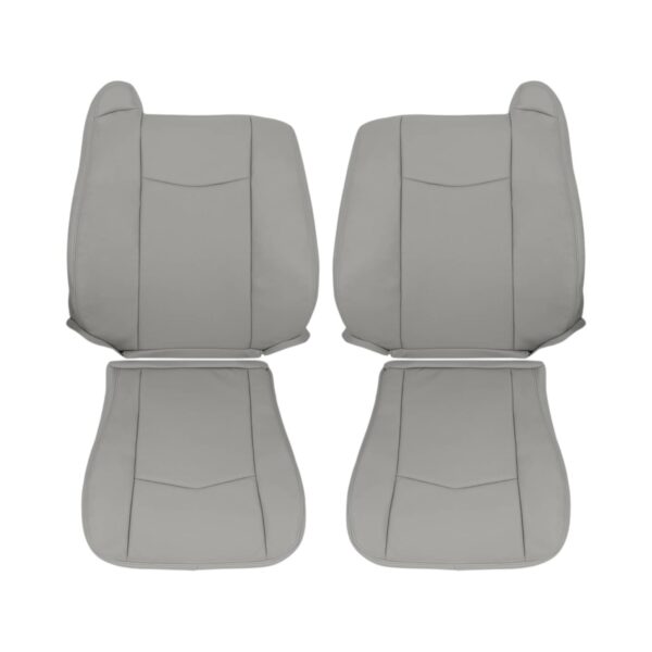 cadillac-srx-perforated-leather-2004-2009-light-grey-driver-and-passenger-top-and-bottom-oem-replacement-seat-cover2 Cadillac SRX 2004-2009 | OEM-Reemplazo Funda de asiento