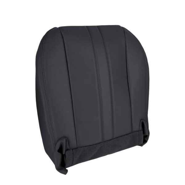 chevrolet-express-leatherette-2003-2016-étain-noir-avant-passager-fond-oem-remplacement-siège-1 Chevrolet Express Cargo Van 2003-2016 | Housse de siège de remplacement OEM
