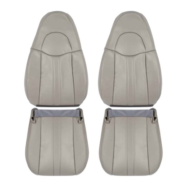 chevrolet-express-leatherette-2003-2016-medium-pewter-front-driver-and-passenger-top-and-bottom-oem-replacement-seat-cover2 Chevrolet Express Cargo Van 2003-2016 | Housse de siège de remplacement OEM