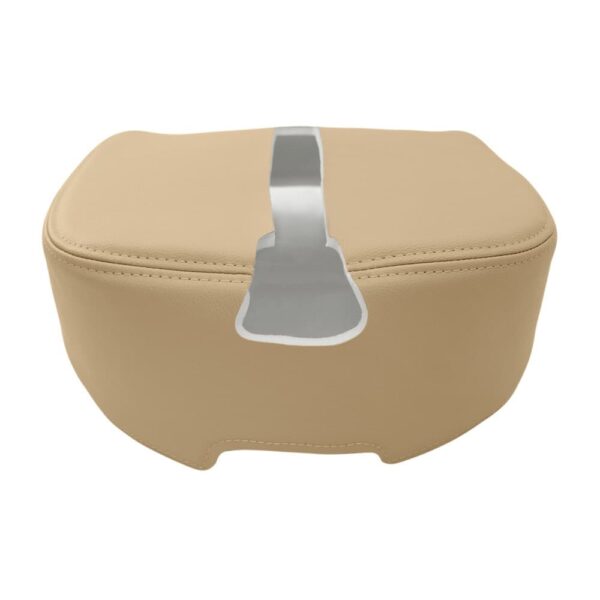 chevrolet-silverado-leather-2007-2014-light-cashmere-front-center-console-oem-replacement-seat-cover-2 Chevrolet Silverado 2007-2014 | OEM-Replacement Center Console Cover