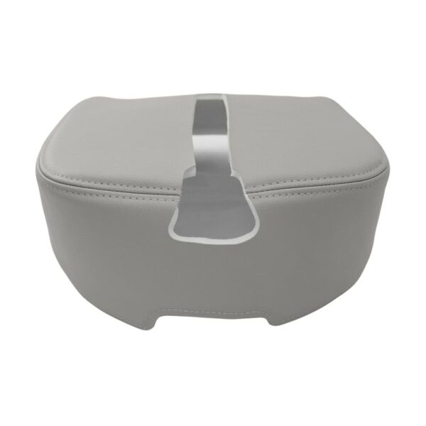chevrolet-silverado-leather-2007-2014-light-titanium-front-center-console-oem-replacement-seat-cover-2 Chevrolet Silverado 2007-2014 | OEM-Replacement Center Console Cover