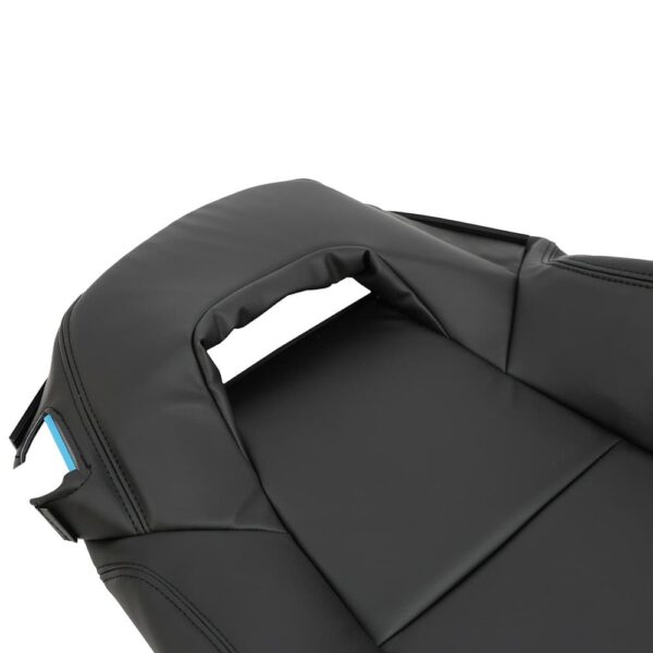 chevrolet-ssr-leather-2003-2006-ebony-front-driver-or-passenger-top-close-view-oem-replacement-seat-cover Chevrolet SSR 2003-2006 | OEM-Replacement Seat Cover
