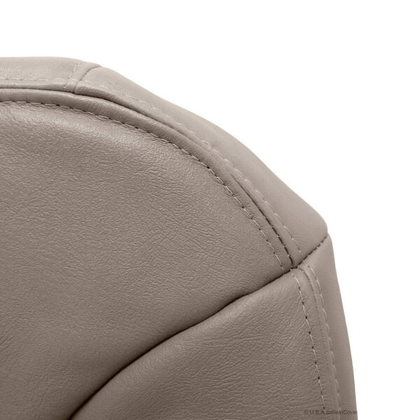 chevrolet-suburban-leatherette-1995-1999-medium-neutral-tan-front-driver-or-passenger-top-close-view-oem-replacement-seat-cover Chevrolet Suburban 1995-1999 | OEM-Replacement Seat Cover