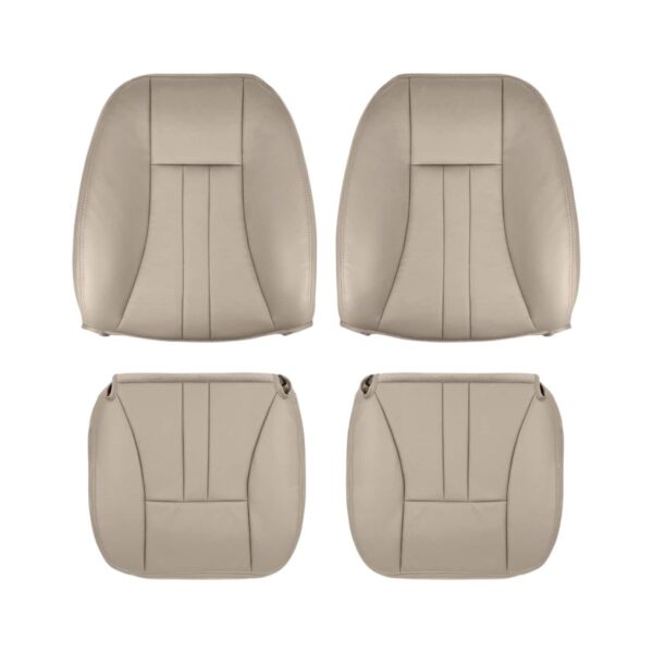 chrysler-town-and-country-2004-2007-gris clair-avant-conducteur-et-passager-haut-et-bas-oem-remplacement-siège2 Chrysler Town & Country 2004-2007 - Housse de siège de remplacement OEM