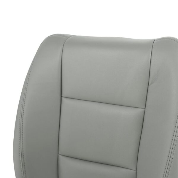dodge-durango-leather-2004-2006-slate-gray-front-driver-or-passenger-top-close-view-oem-replacement-seat-cover Dodge Durango 2004-2006 | OEM-Replacement Seat Cover