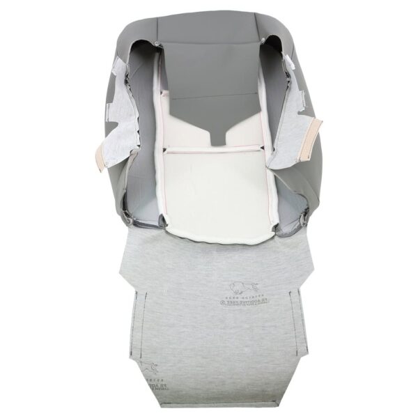 dodge-durango-leather-2004-2006-slate-gray-front-driver-or-passenger-top-inside-out-view-oem-replacement-seat-cover Dodge Durango 2004-2006 | OEM-Replacement Seat Cover