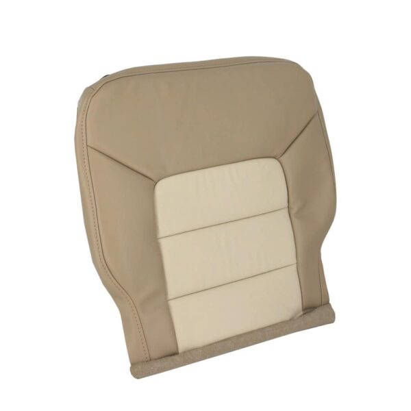 ford-expedition-eddie-bauer-leather-2003-2006-tan-medium-parchment-et-tan-light-parchment-passenger-bottom-oem-replacement-seat-cover-3 Ford Expedition Eddie Bauer 2003-2006 - Housse de siège de remplacement OEM
