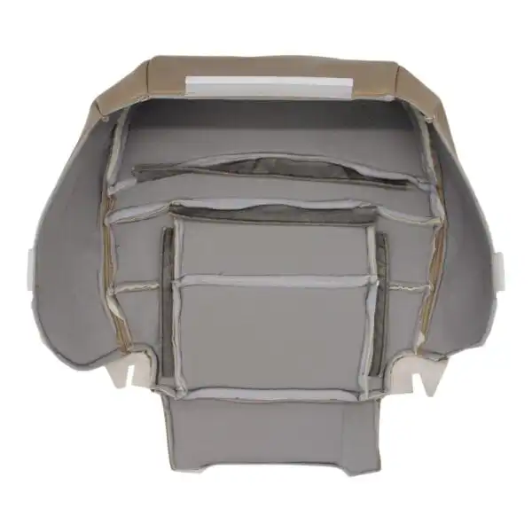 ford-explorer-limited-perforated-leather-1995-2001-medium-prairie-tan-frontal-driver-or-passenger-bottom-inside-out-view-oem-replacement-seat-cover Ford Explorer Limited 1995-2001 | Funda de asiento de recambio OEM