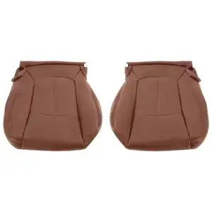ford f 250 f 350 king ranch leather 2011 2014 chaparral front driver and passenger bottoms oem replacement seat cover