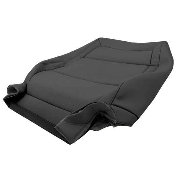 ford-flex-perforated-leather-2009-2019-charcoal-black-front-driver-top-oem-replacement-seat-cover Ford Flex 2009-2019 | OEM-Replacement Seat Cover