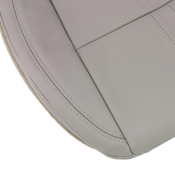ford-ranger-lariat-leather-2019-2021-medium-stone-driver-or-passenger-bottom-oem-replacement-seat-cover-close-view Ford Ranger Lariat 2019-2021 | OEM-Replacement Seat Cover