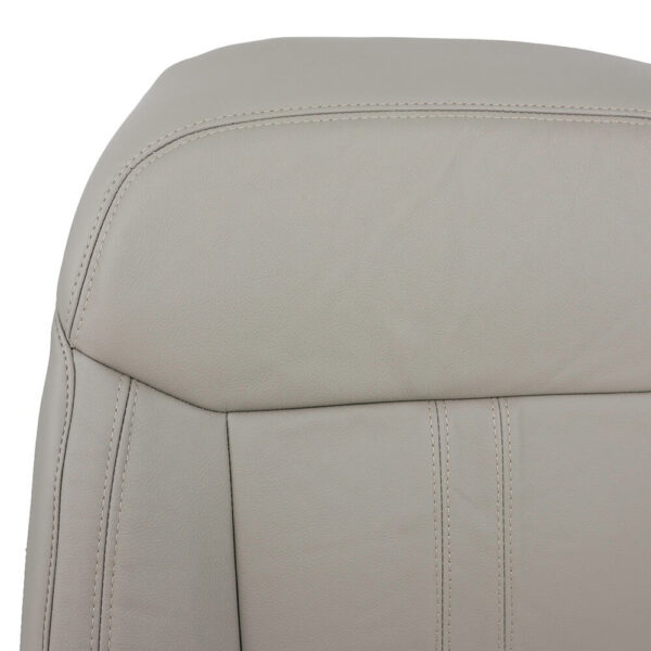 ford-ranger-lariat-leather-2019-2021-medium-stone-driver-or-passenger-top-oem-replacement-seat-cover-close-view Ford Ranger Lariat 2019-2021 | OEM-Replacement Seat Cover