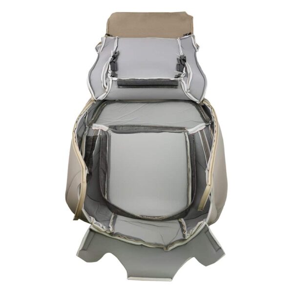 ford-ranger-lariat-leather-2019-2021-medium-stone-driver-or-passenger-top-oem-replacement-seat-cover-inside-out-view (2) Ford Ranger Lariat 2019-2021 | OEM-Replacement Seat Cover