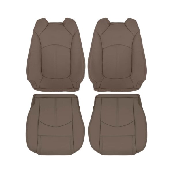 gmc-acadia-piel-2013-2016-cachemira-oscuro-delantero-conductor-y-pasajero-tapa-y-fondo-oem-reemplazo-asiento-cubierta2 GMC Acadia 2013-2016 (2-Panel) | OEM-Reemplazo Funda de Asiento
