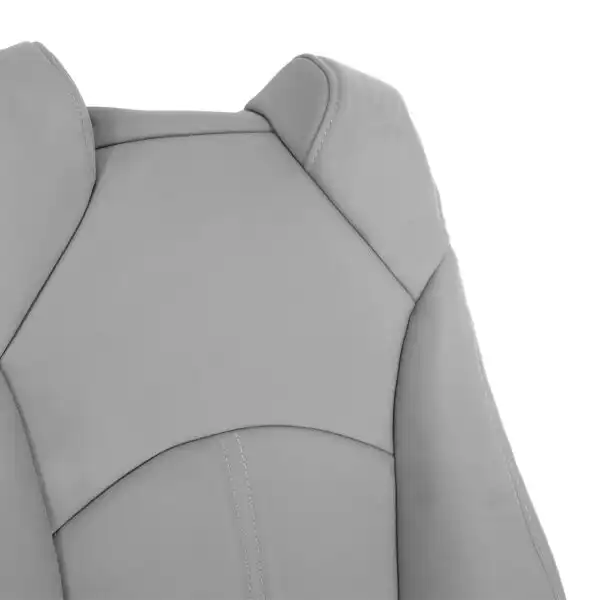 gmc-acadia-leather-2013-2016-light-titanium-front-driver-or-passenger-top-close-view-oem-replacement-seat-cover GMC Acadia 2013-2016 (2-Panel) | Housse de siège de remplacement OEM