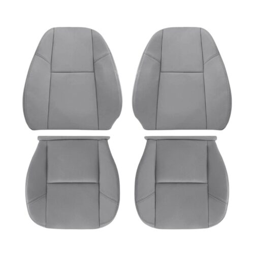 gmc-sierra-cuir-perforé-2009-2014-titane-avant-conducteur-et-passager-top-and-bottom-oem-replacement-seat-cover3 GMC Sierra Denali 2009-2014 - Housse de siège de remplacement OEM