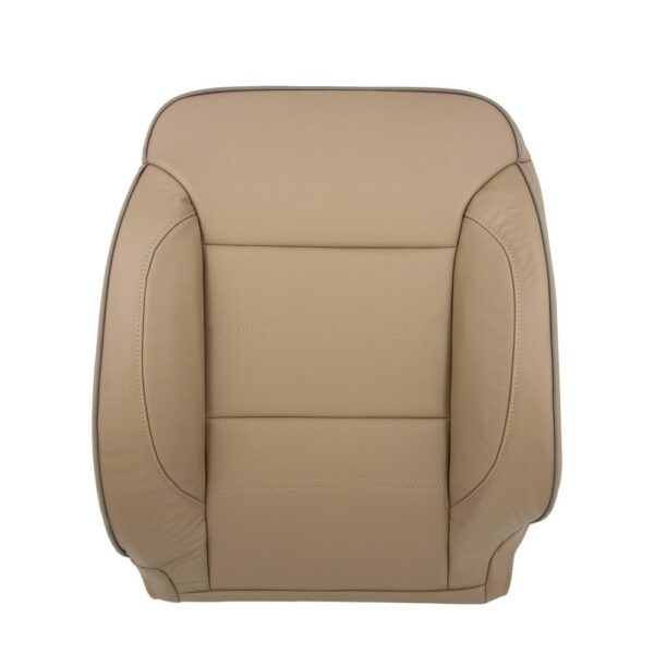 gmc-sierra-perforated-leather-2017-2019-dark-sand-front-passenger-top-oem-replacement-seat-cover-2 GMC Sierra 1500 HD Denali 2017-2019 | OEM-Replacement Seat Cover
