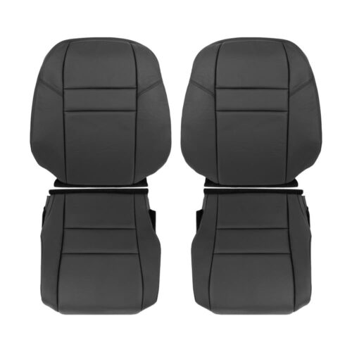 Honda CR-V cuero 2007-2011 negro conductor y pasajero superior e inferior funda de asiento de repuesto OEM Honda CR-V 2007-2011 | Funda de asiento de recambio OEM