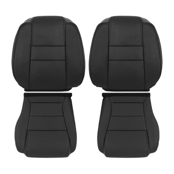 honda-pilot-leather-2006-2008-graphite-black-front-driver-and-passenger-top-and-bottom-oem-replacement-seat-cover Honda Pilot 2006-2008 | OEM-Replacement Seat Cover