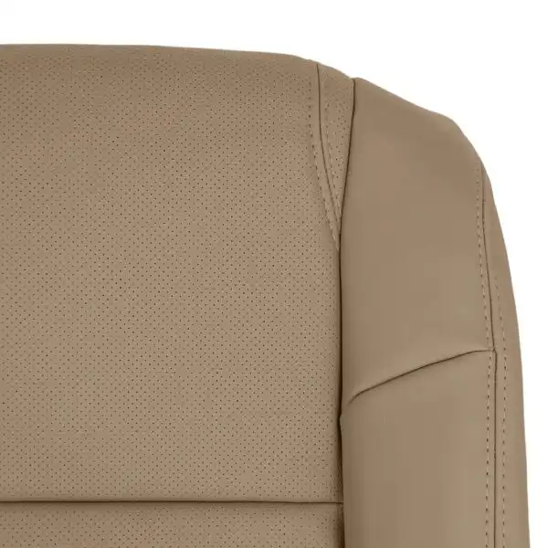 honda-pilot-perforated-leather-2003-2005-saddle-front-driver-or-passenger-top-close-view-oem-replacement-seat-cover Honda Pilot 2003-2005 | OEM-Replacement Seat Cover