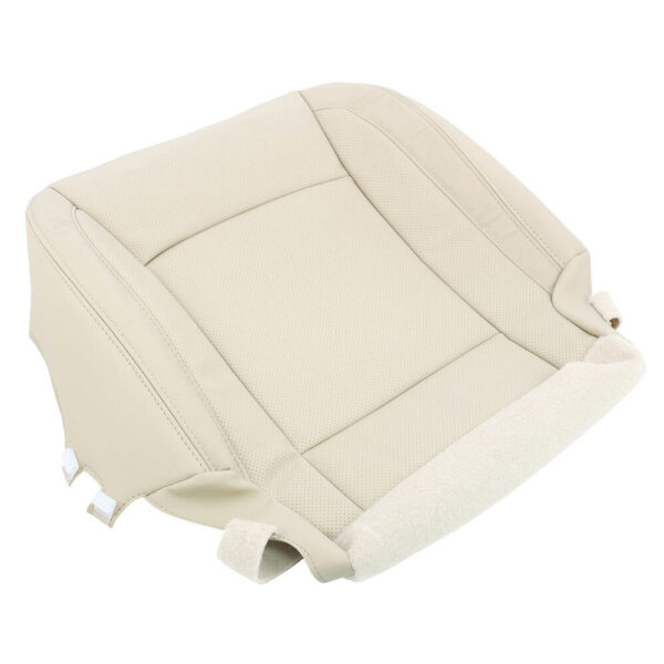 hyundai-genesis-perforated-leather-2009-2014-cashmere-front-passenger-bottom-oem-replacement-seat-cover Hyundai Genesis G80 2009-2014 | OEM-Replacement Seat Cover