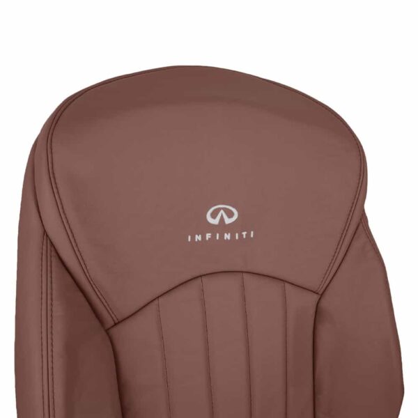 infiniti-ex35-leather-2008-2012-chestnut-front-driver-or-passenger-top-close-view-oem-replacement-seat-cover Infiniti EX35 2008-2012 | OEM-Replacement Seat Cover