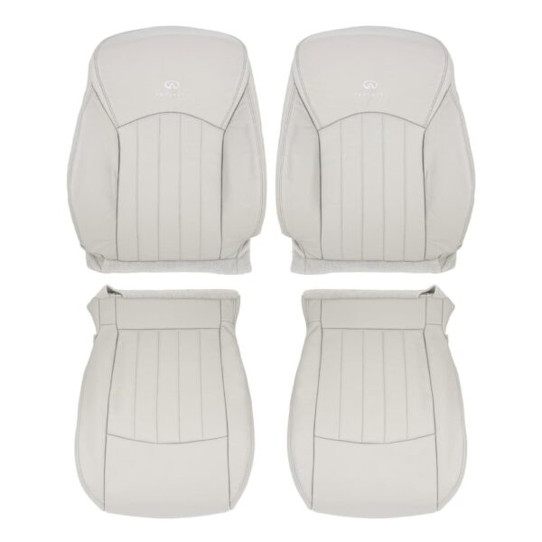 infiniti-ex35-leather-2008-2012-wheat-front-driver-and-passenger-top-and-bottom-oem-replacement-seat-cover Infiniti EX35 2008-2012 | OEM-Replacement Seat Cover