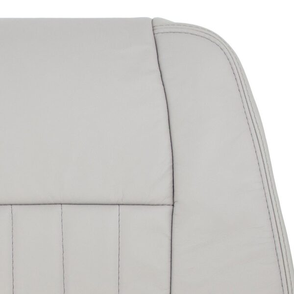 jeep-liberty-cuir-2005-2007-gris clair-avant-conducteur-ou-passager-top-oem-remplacement-de-siège-close-view Jeep Liberty Limited 2005-2007 - Housse de siège de remplacement OEM