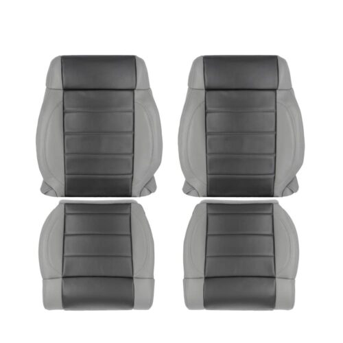 jeep-wrangler-leather-2007-2-tone-dark-slate-gray-med-slate-gray-front-driver-and-passenger-top-and-bottom-oem-replacement-seat-cover Jeep Wrangler 2007 | OEM-Replacement Seat Cover