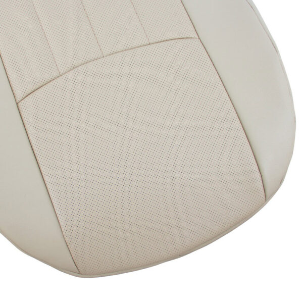 mercedes-benz-c280-perforated-leather-2007-stone-driver-or-passenger-bottom-close-view-oem-replacement-seat-cover Mercedes-Benz C280 2007 | OEM-Replacement Seat Cover
