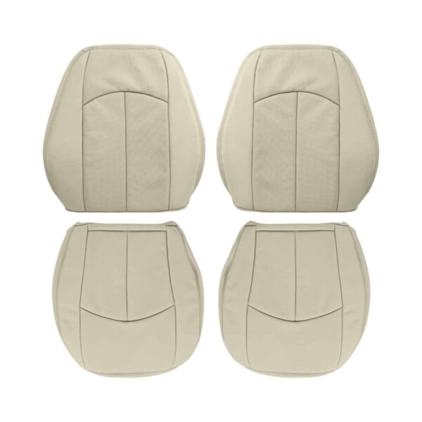 mercedes-benz-e-class-perforated-leather-2002-2009-cashmere-driver-and-passenger-top-and-bottom-oem-replacement-seat-cover2 Mercedes-Benz E-Class 2002-2009 | OEM-Replacement Seat Cover