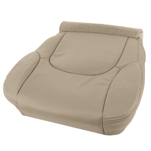 nissan-frontier-perforated-leather-2005-2015-beige-front-driver-bottom-oem-replacement-seat-cover-2 Nissan Frontier 2005-2015 | OEM-Replacement Seat Cover