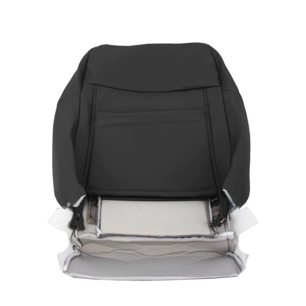 nissan-frontier-perforated-leather-2005-2015-graphite-front-driver-or-passenger-top-oem-replacement-seat-cover Nissan Frontier 2005-2015 | OEM-Replacement Seat Cover