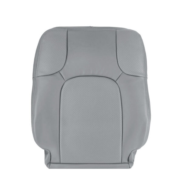nissan-frontier-perforated-leather-2005-2015-steel-gray-front-passenger-top-oem-replacement-seat-cover Nissan Frontier 2005-2015 | OEM-Replacement Seat Cover