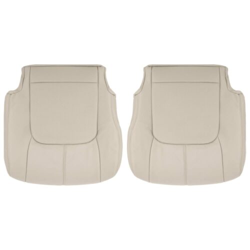 nissan-murano-perforated-leather-2008-2010-beige-front-driver-and-passenger-bottoms-oem-replacement-seat-cover Nissan Murano 2008-2010 | Funda de asiento de recambio OEM