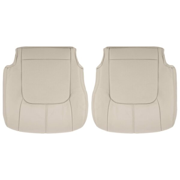 nissan-murano-perforated-leather-2008-2010-beige-front-driver-and-passenger-bottoms-oem-replacement-seat-cover Nissan Murano 2008-2010 - Housse de siège de remplacement OEM