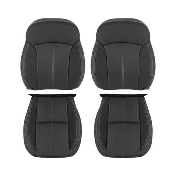subaru-forester-perforated-leather-2017-2018-black-driver-and-passenger-top-and-bottom-oem-replacement-seat-cover2 Subaru Forester 2017-2018 | OEM-Replacement Seat Cover