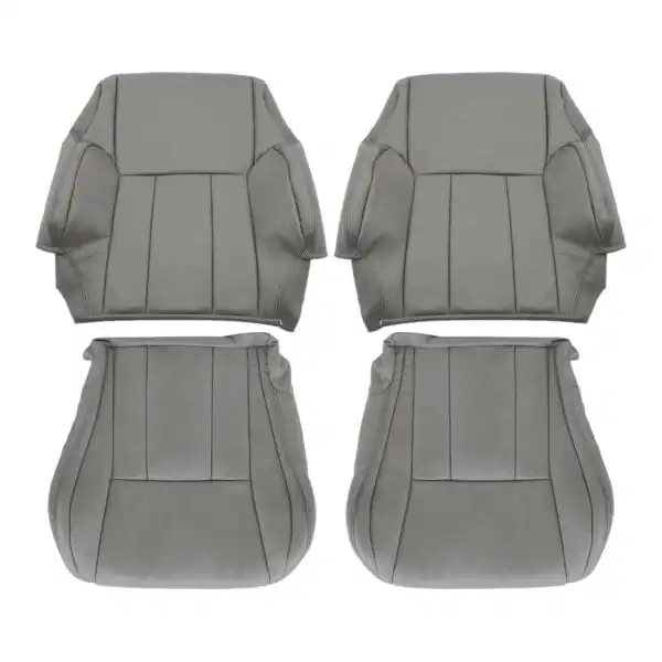 toyota-4runner-leather-1996-2002-gray-front-driver-and-passenger-top-and-bottom-oem-replacement-seat-cover Toyota 4Runner 1996-2002 | OEM-Replacement Seat Cover