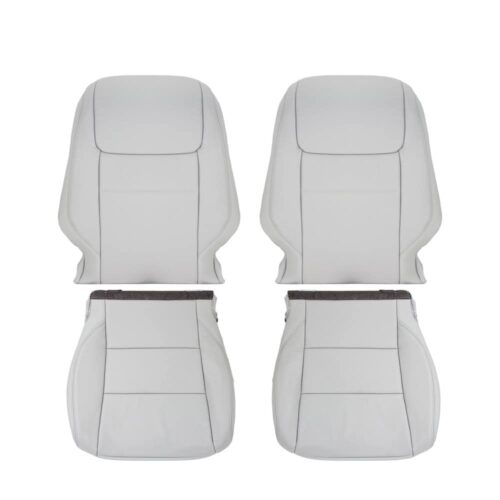 toyota-sienna-cuir-2015-2019-gris-avant-conducteur-et-passager-top-et-bottom-oem-replacement-seat-cover Toyota Sienna 2015-2019 | Housse de siège de remplacement OEM