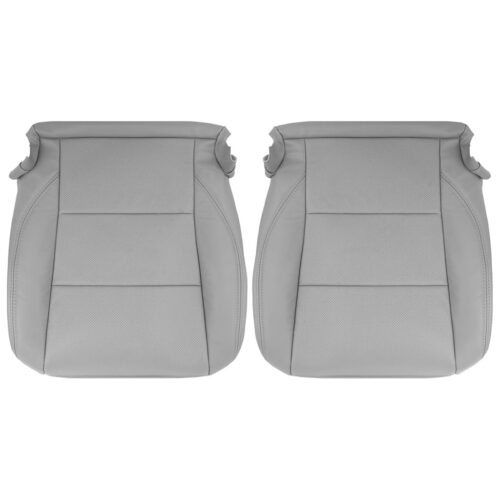 toyota-sienna-perforated-leather-2015-2020-ash-gray-front-driver-and-passenger-bottoms-oem-replacement-seat-cover Toyota Sienna 2015-2020 | Housse de siège de remplacement OEM