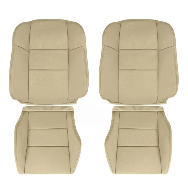 acura-rdx-perforated-leather-2007-2012-taupe-front-driver-and-passenger-top-and-bottom-oem-replacement-seat-cover Acura RDX 2007-2012 | OEM-Replacement Seat Cover
