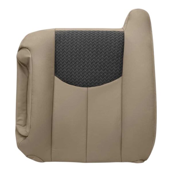 chevrolet-suburban-piel-con-ropa-accesorios-2001-2004-medio-neutro-con-grafito-delantero-conductor-top-oem-reemplazo-tapa-asiento-1 Chevrolet Suburban 2001-2004 | OEM-Reemplazo Funda de asiento